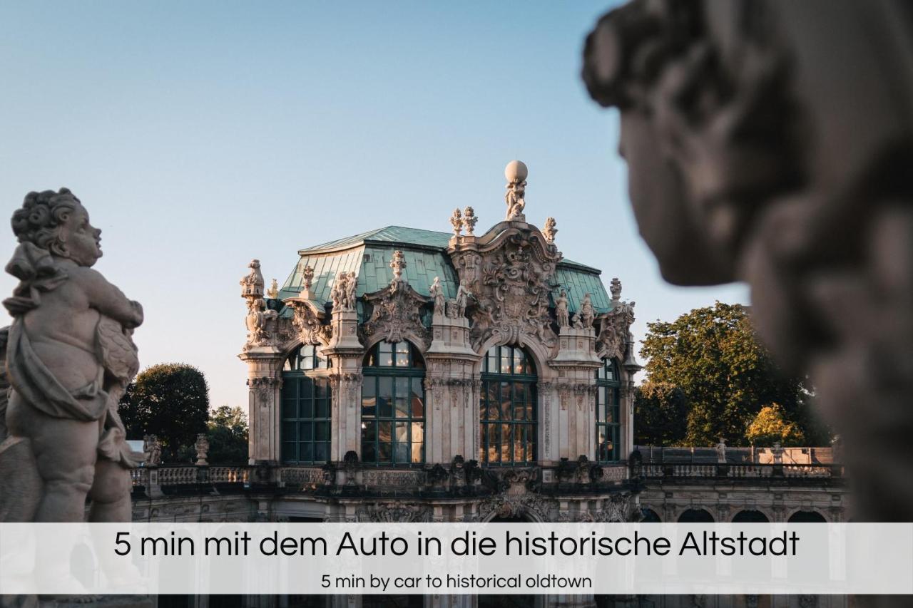 Ferienwohnung Grüne Oase Dresden Exterior foto